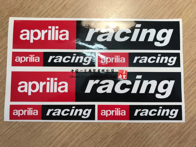 

Aprilia гоночные наклейки Набор наклеек графика для мотоцикла скутера