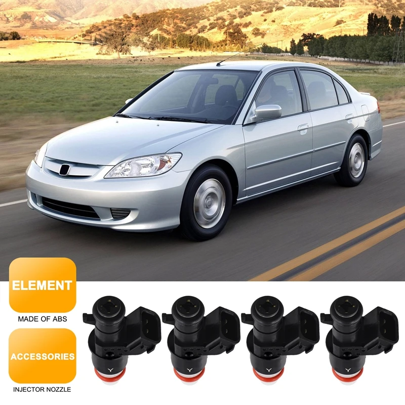 4 шт. 16450-RGA-003 новая Форсунка топливного инжектора для HONDA HYBRID CIVIC 1 3 л 5