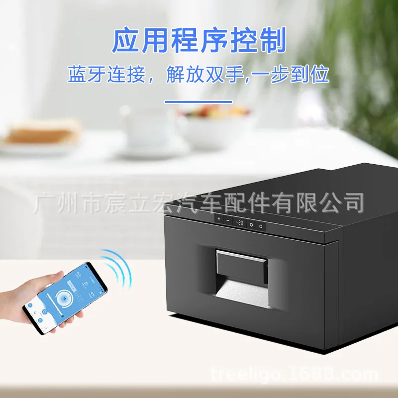 Автомобильный выдвижной ящик treвыбраo холодильник для домов на колесах 12 В 24