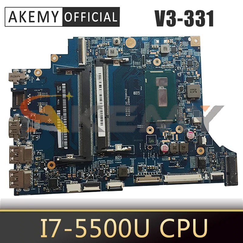 

For ACER Aspire V3-331 i7-5500U Notebook Mainboard 13334-1 SR23W DDR3 Laptop Motherboard