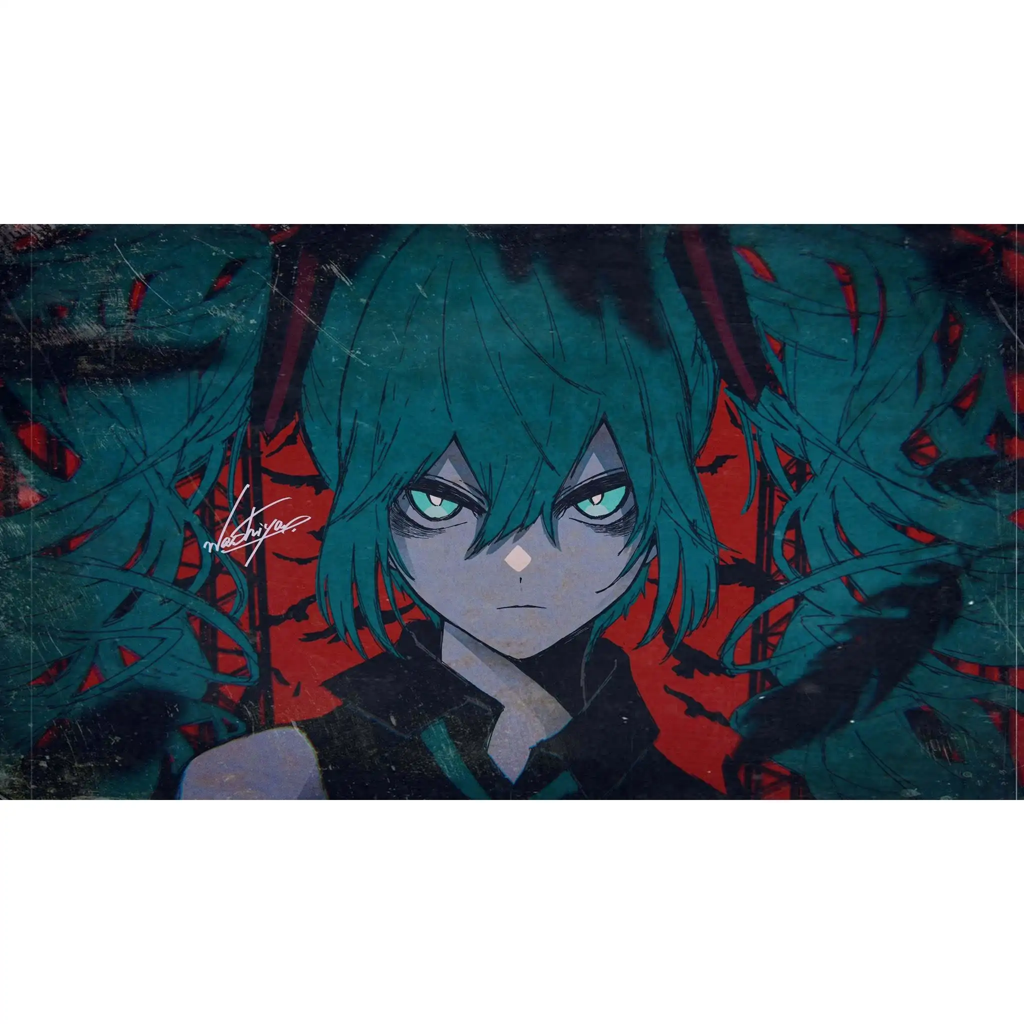 PANPAD Abyssgaming【MIKU】e-sports Коврик для мыши из закаленного стекла FPS (копия) (art.: 3920d2e9324b6) - 3920d2e9324b6