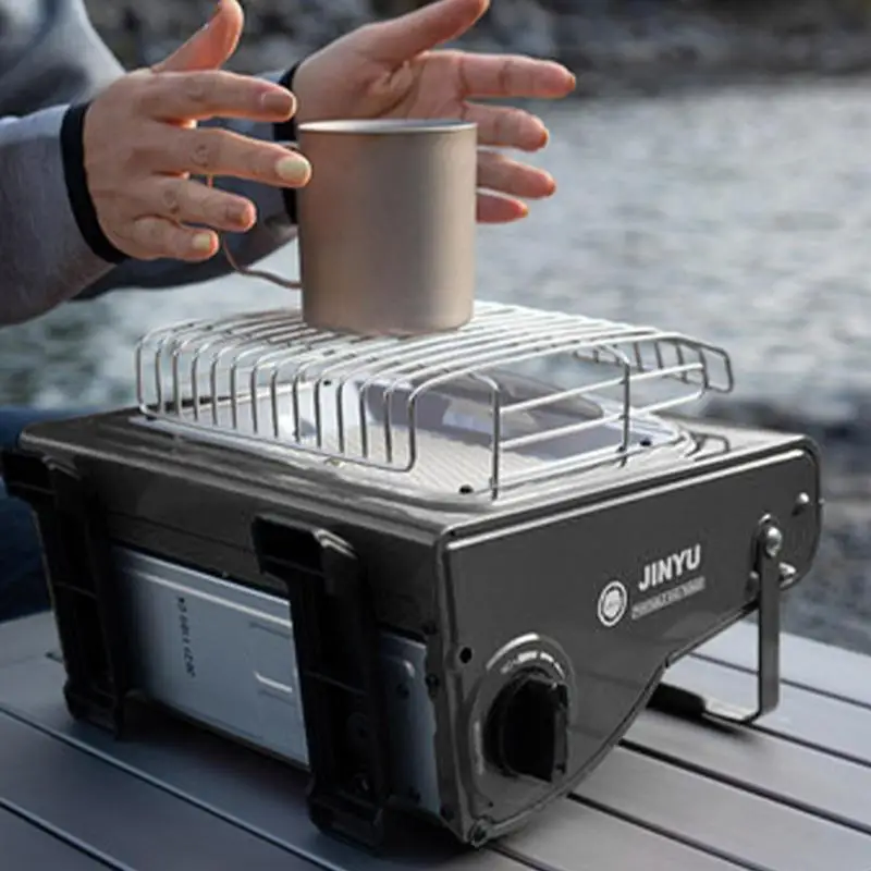 

1.7kw Camping Stove Portable Gas Heater Multifunctional Ceramic Gas Heater For Outdoor/Indoor Use Ice Fishing Hiking Hunting