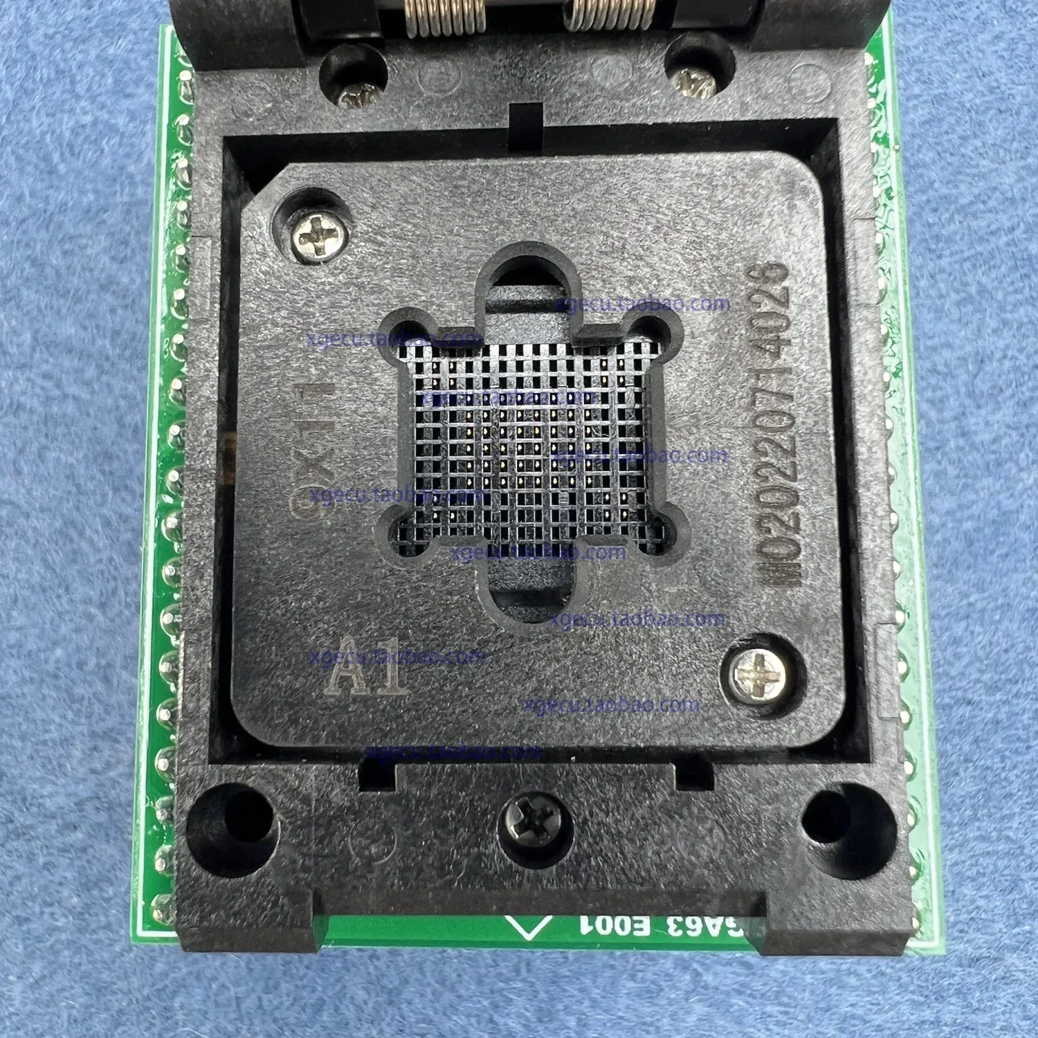 Фото Адаптер BGA63 XGecu T48 для программатора, специальный ADP-BGA63-E001 для NAND флеш-памяти №4