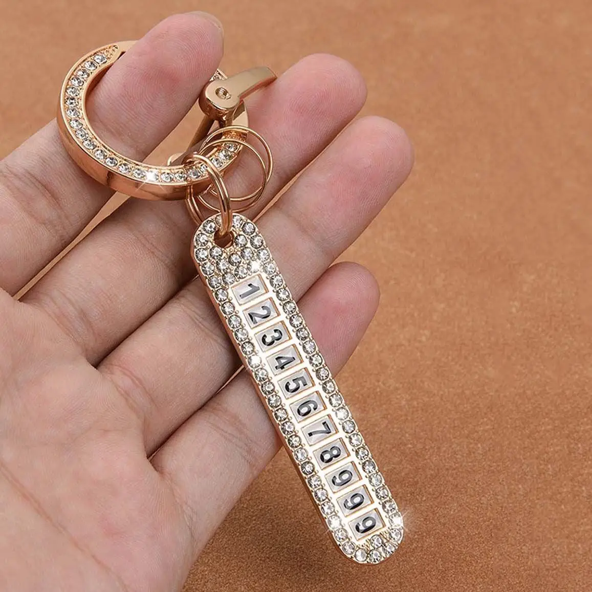 1 шт. Подвеска для кошелька с номером телефона, подарок, ключница для автомобильных ключей, подвеска для сумки, телефонный брелок, брелок для ключей.