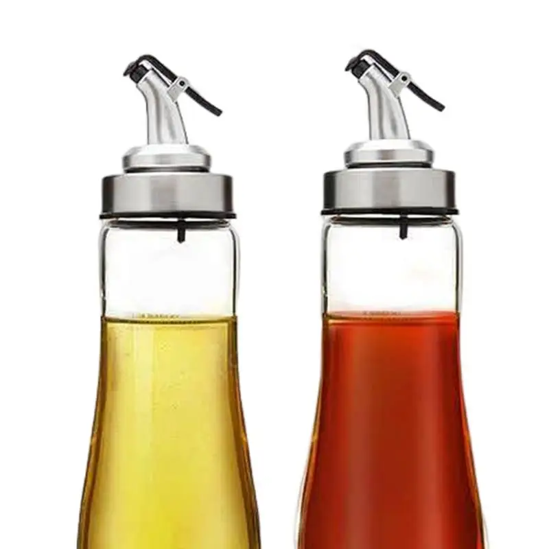 

Oil Bottle Stopper Vinegar Bottles Can ABS Lock Plug Seal Leakproof Food Grade Plastic Nozzle Sprayer Liquor Dispenser Wine