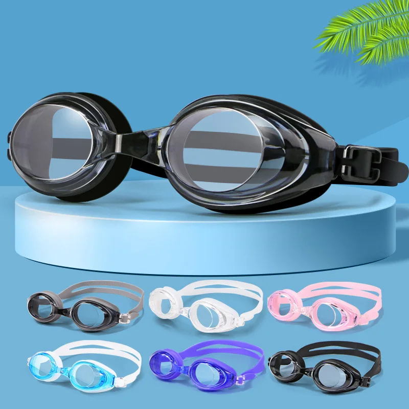 Men's And women's large-frame Waterproof And fog-proof Swimming Glasses Swimming Goggles HD Swimming Goggles Swim Goggles Women