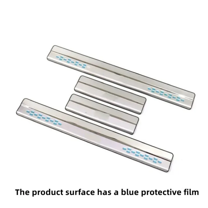 

Для Toyota RAV4 RAV 4 2014 2015 2016 2017 2018 накладка из нержавеющей стали, защита порога, защита педали, накладка, аксессуар для стайлинга автомобиля