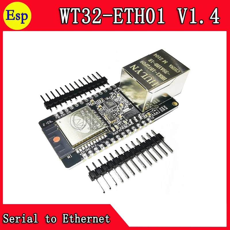 Товар WT32-ETH01 V1.4 Встроенный последовательный порт сетевой модуль Bluetooth + wifi combo gateway