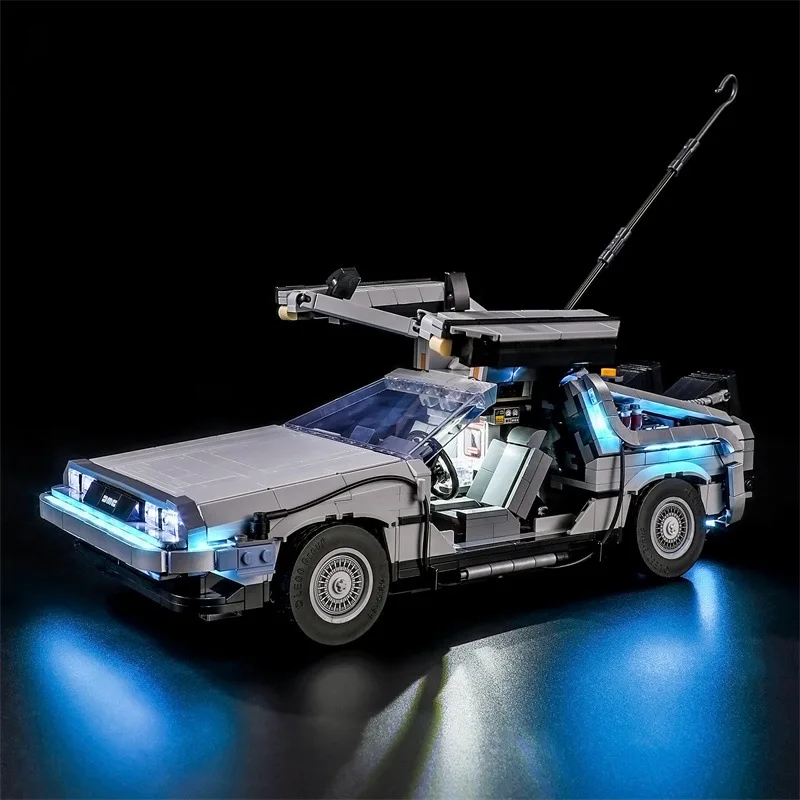 For 10300 Back To The Future Time Machine Building Blocks Set (no Model) Bricks Toys For Children Gift