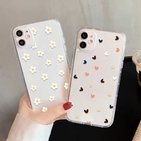 soft silicon case for oppo a15 a16 case find x3 reno 5 6 7 lite 7z a54 a74 a1k a94 a93 a52 a72 a53s a54s flower love tpu funda