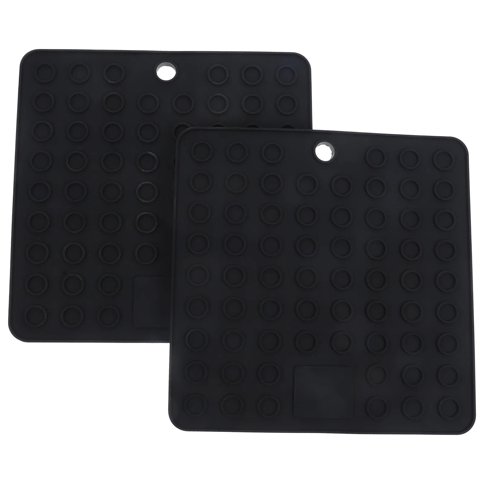 

2pcs Silicone Mat Mat Kitchen Silicone Pad Coffee Pot Mat Silicone Hot Pads For Kitchen
