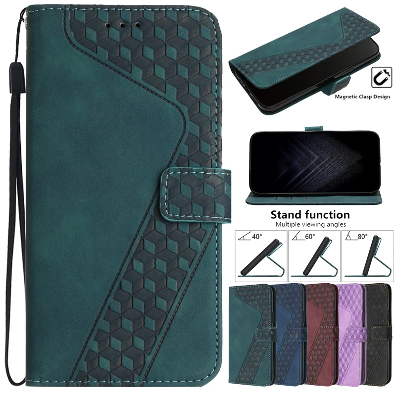 

Phone Case Protect Cover For Huawei P Smart Z Psmart 2018 Plus 2019 2021 PsmartZ Fundas Stand Cover Leather Wallet Cases