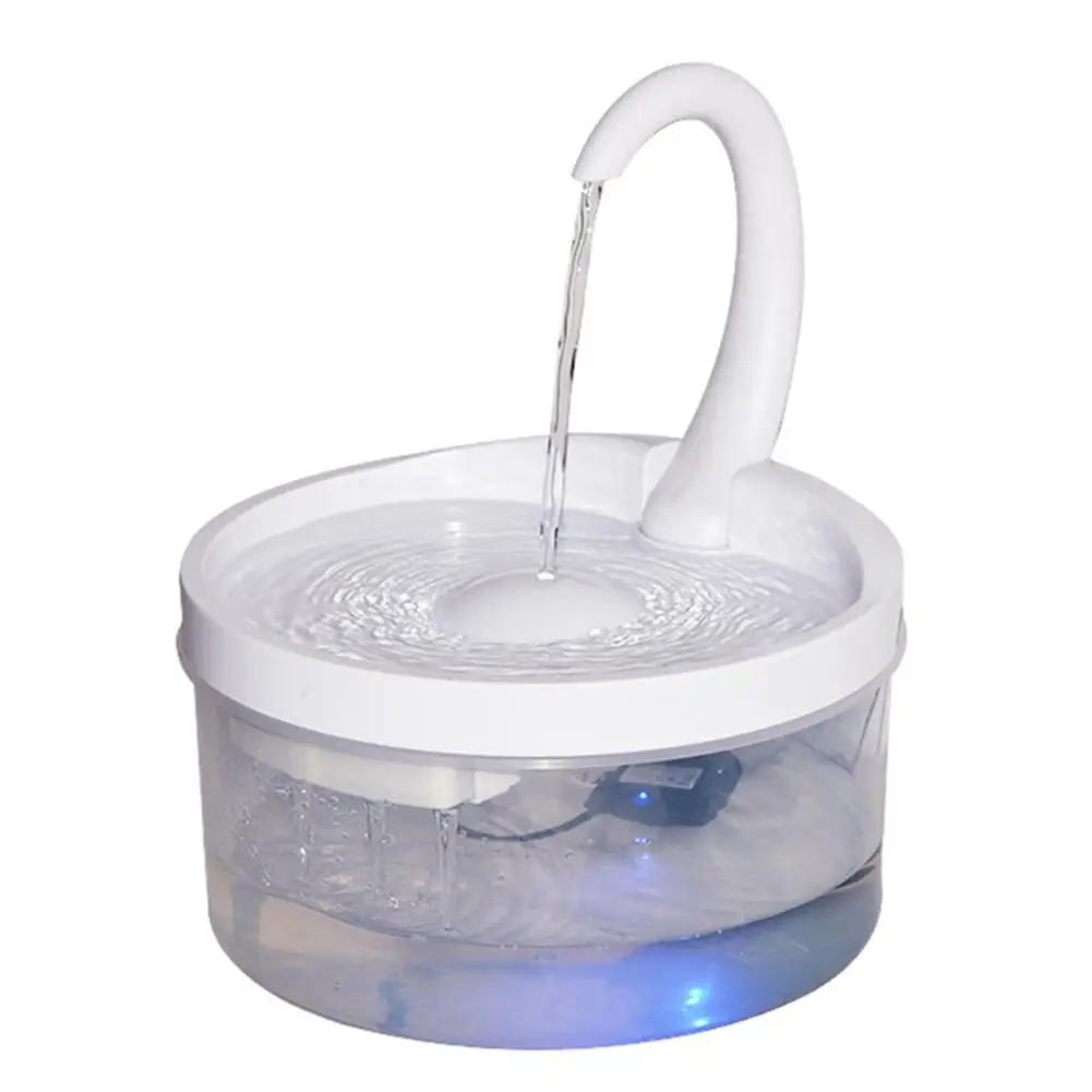 

Automatic Cat Water Fountain Faucet Filter Pet Drinker (Upgrade w/ LED)