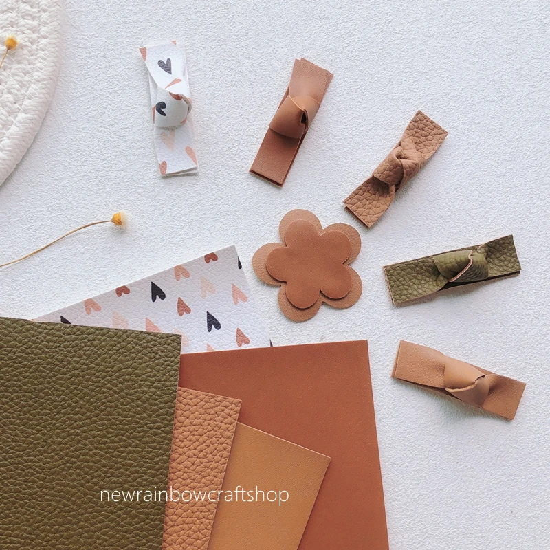 Новинка Радуга 22x3 0 см/A4 все мои сердца пучок коричневый мед цвет искусственная