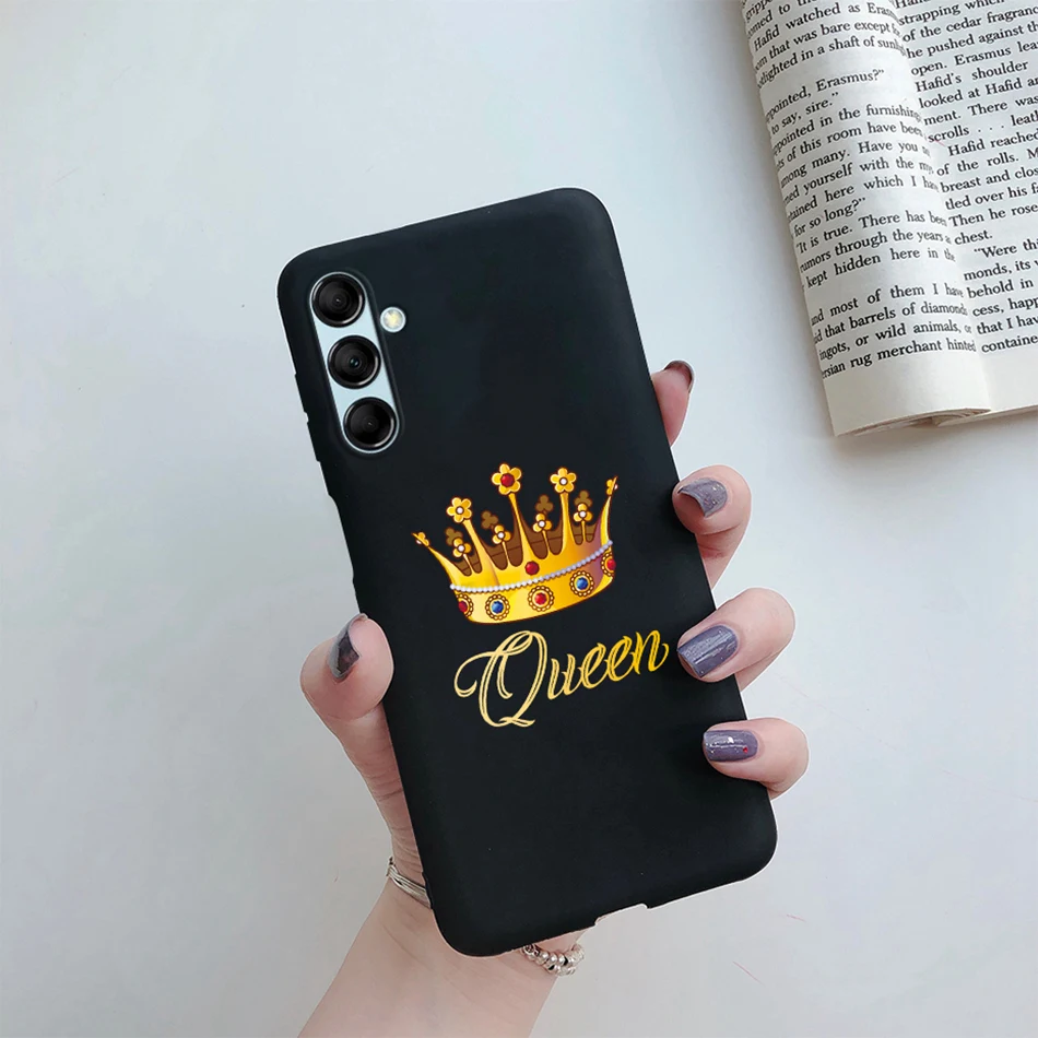 Фото Чехол для телефона Samsung Galaxy A34, женская модель, милый кот, кактус, Мягкая силиконовая задняя крышка из ТПУ для Samsung A24, A34, A54, M14, искусственные чехлы №2