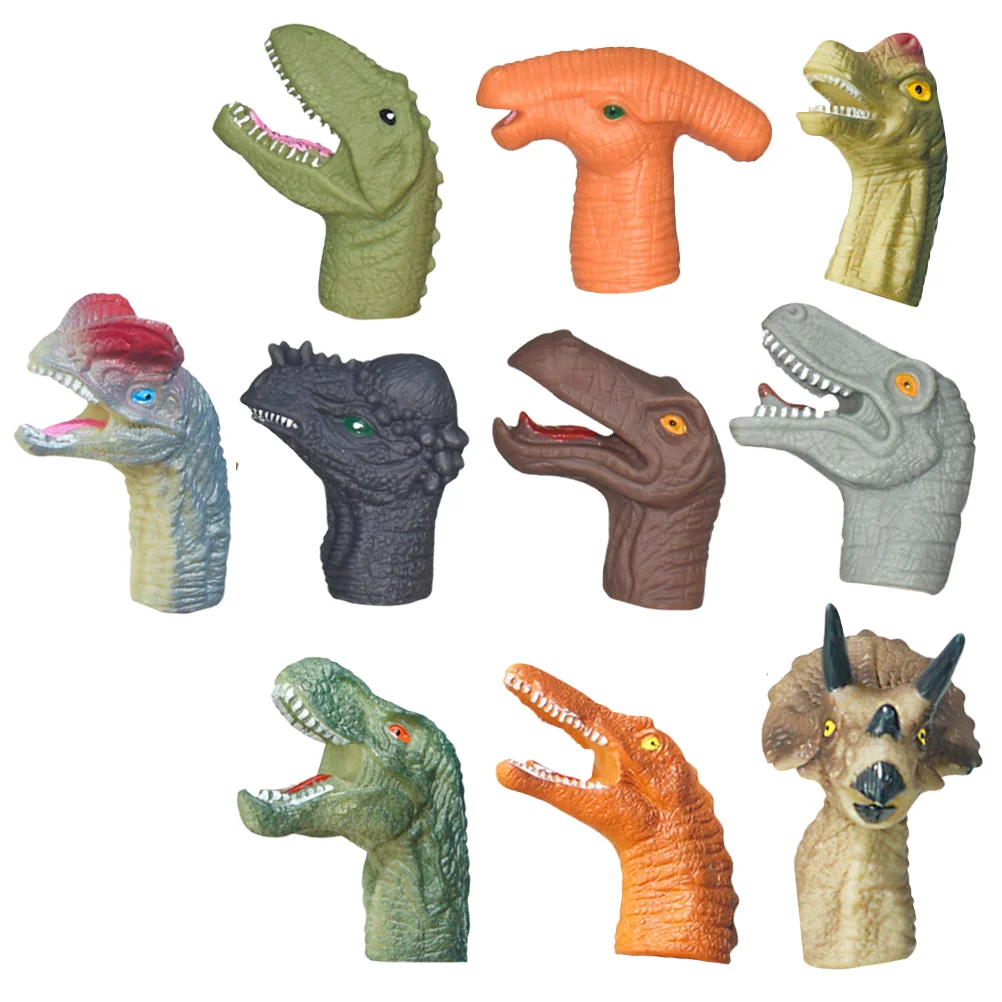 

Finger Puppets Puppet Handdinosaurbuddies Plaything Animal Kids Bath Baby Educational Hands Role Animals Zoo Play Teaching
