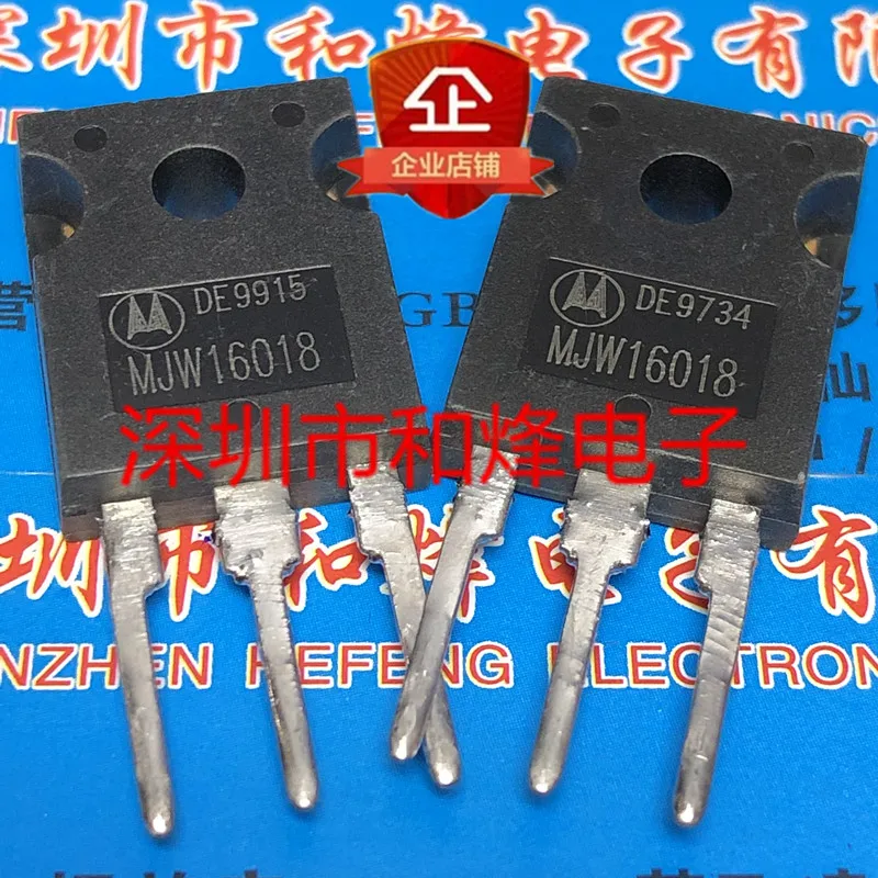 

Free shipping MJW16018 TO-247 800V 10A 10PCS