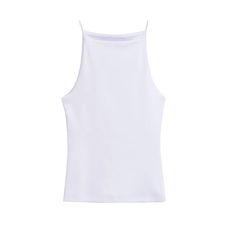 Женский модный однотонный пикантный Топ винтажный женский шикарный жилет без