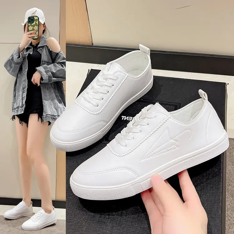 Spring and Autumn New Versatile Little White Sneakers 2023 Spring Student Ins Casual Sneakers Women