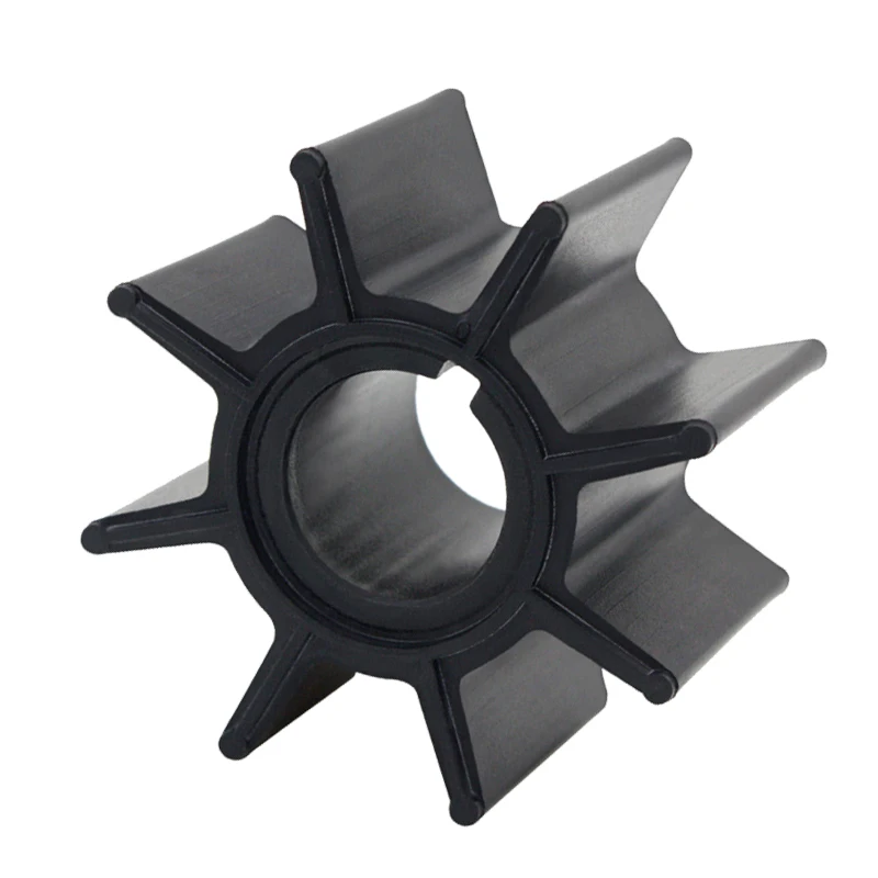 

8 Blades Water Pump Impeller 18-8921 334-65021-0 Fit for Nissan Tohatsu 9.9HP 15HP 18HP 20HP Black Plastic