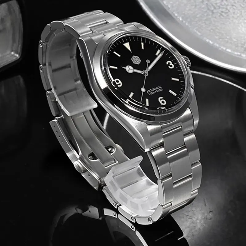 

Часы San Martin Мужские автоматические, 39 мм, 100 м, водостойкие