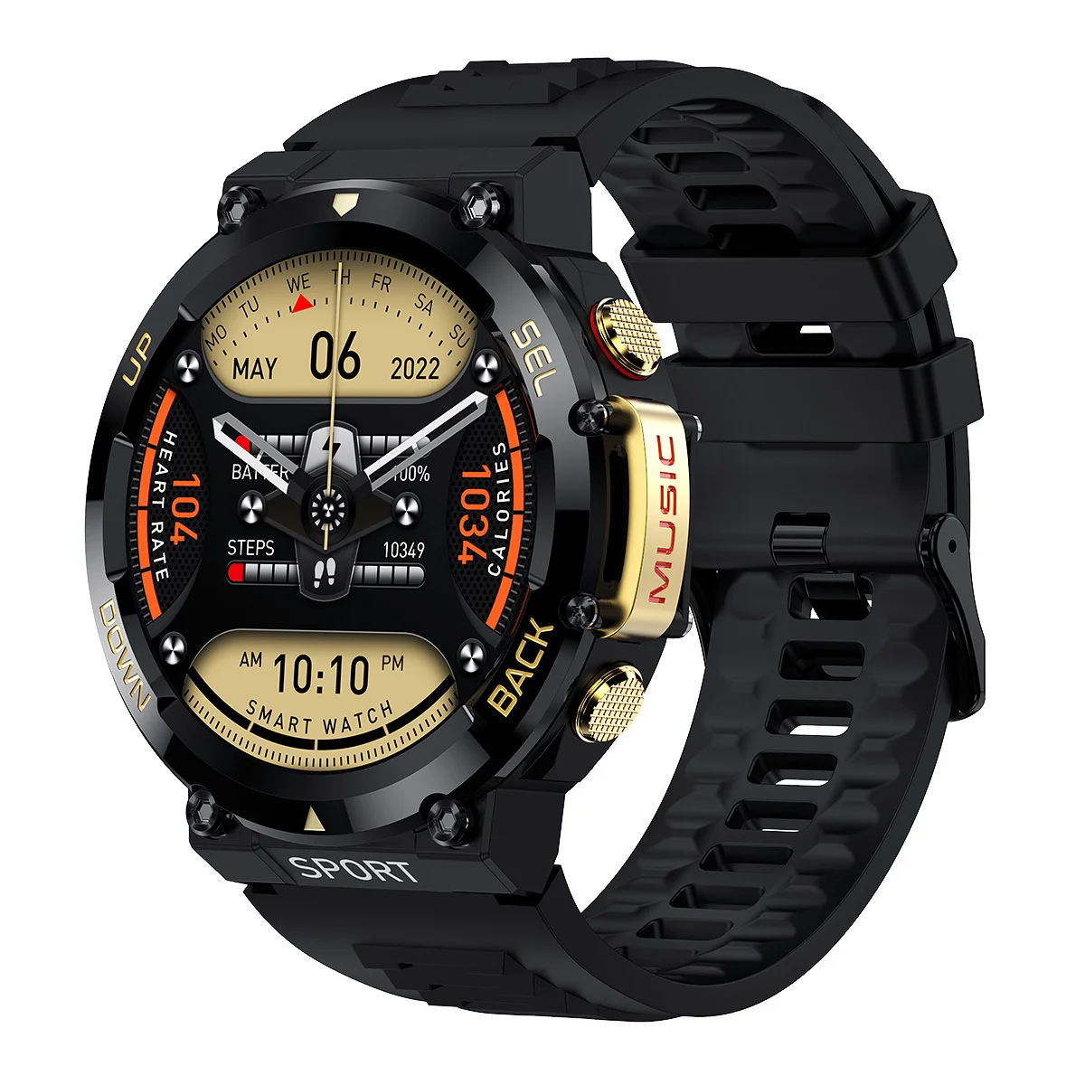 

2023 New LF33 NFC Smart Watch Men IP68 Waterproof Bluetooth Call Music Play Sport Smartwatch 400mah 1.39 Inch 360*360 HD Screen