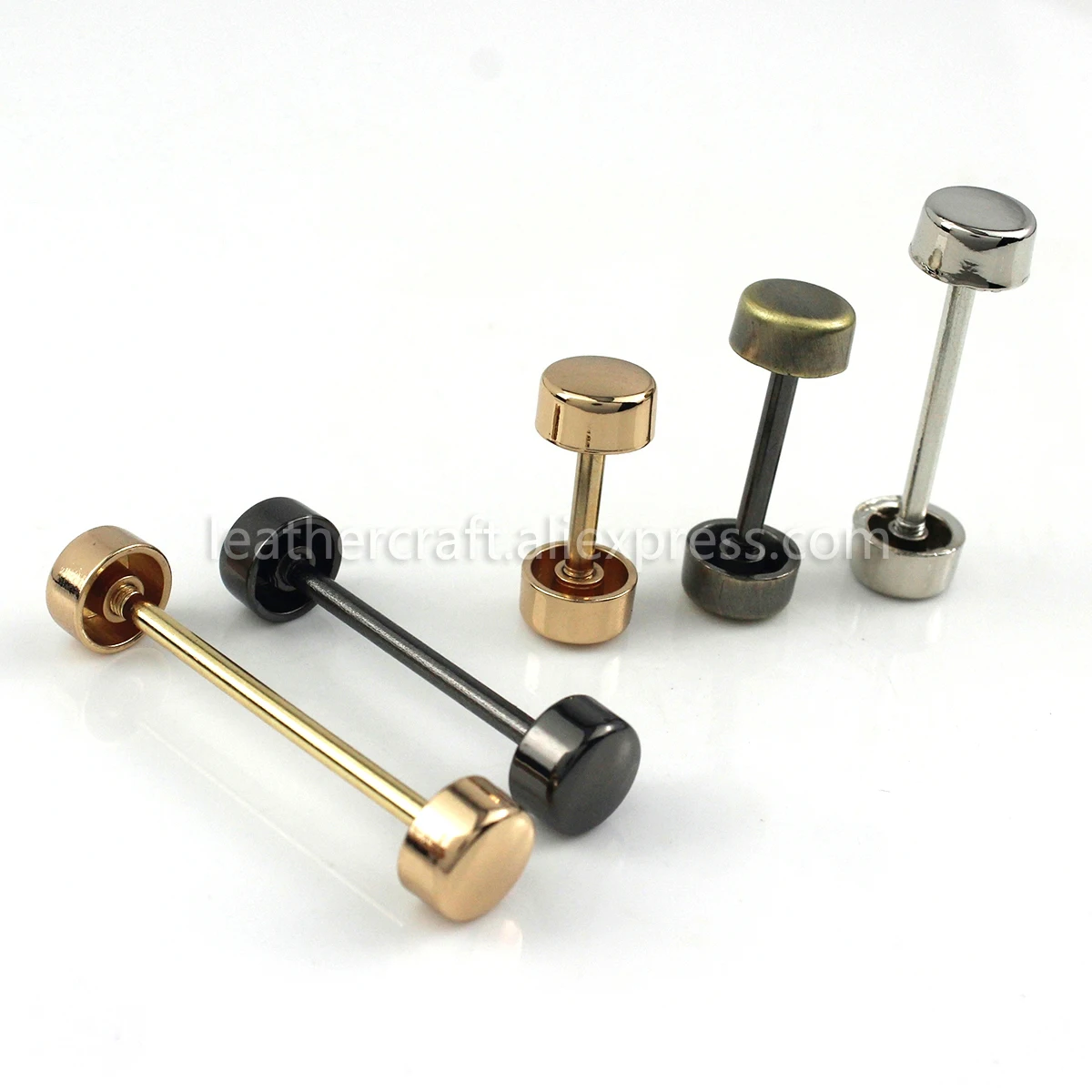 

5pcs Metal Detachable Wheel Buckle Bag Clasp Buckles Bags Handbag Repair Kit Sewing Buckle Garment Accessories