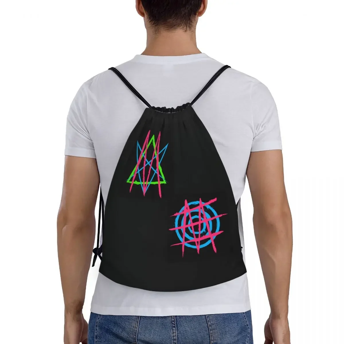 Рюкзак для спортзала в стиле хип-хоп панк-рок