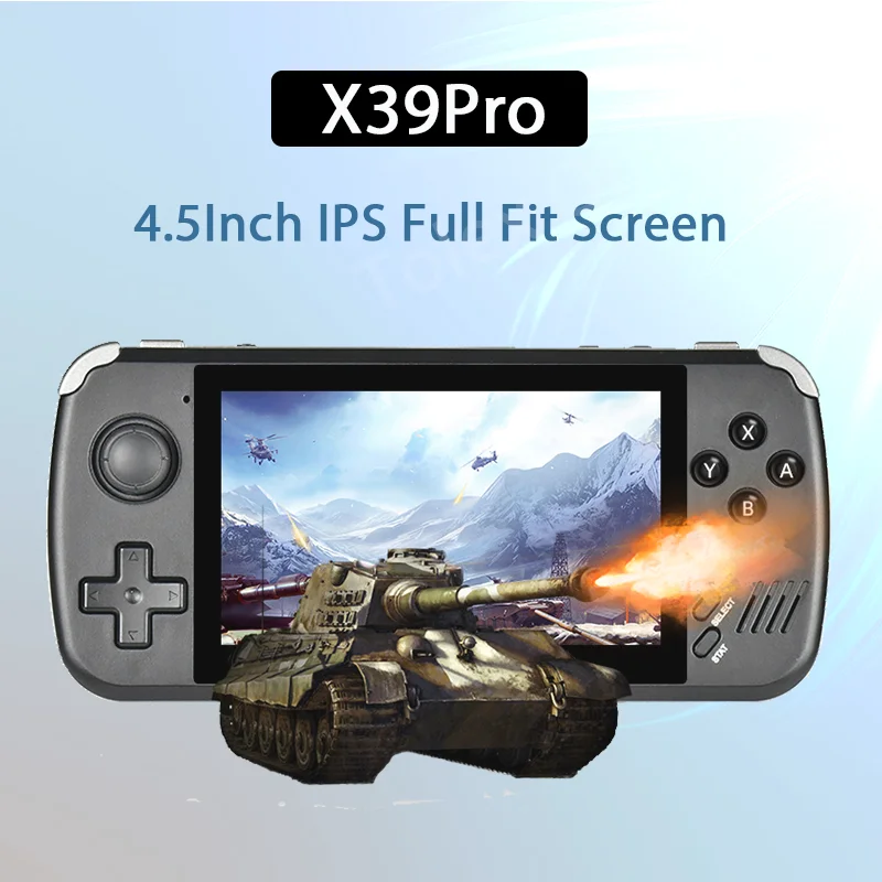 X39Pro 4 5 дюймовый IPS экран Ретро видео игровая консоль полный 854*480 PS1 Проводные