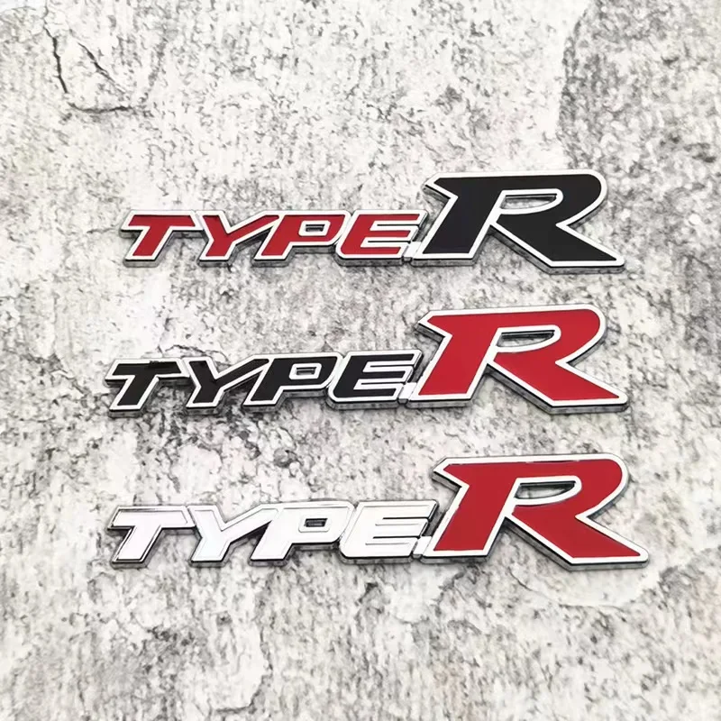 

Suitable for Honda car TYPER car modification metal sticker 3D three-dimensional alloy car sticker