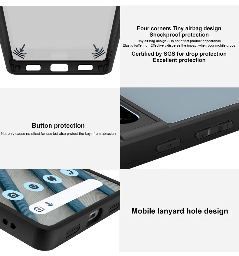 Фото Чехол для Samsung A56 IMAK UX-9B с жесткой задней панелью + мягкая рамка для Samsung Galaxy A56 5G №5