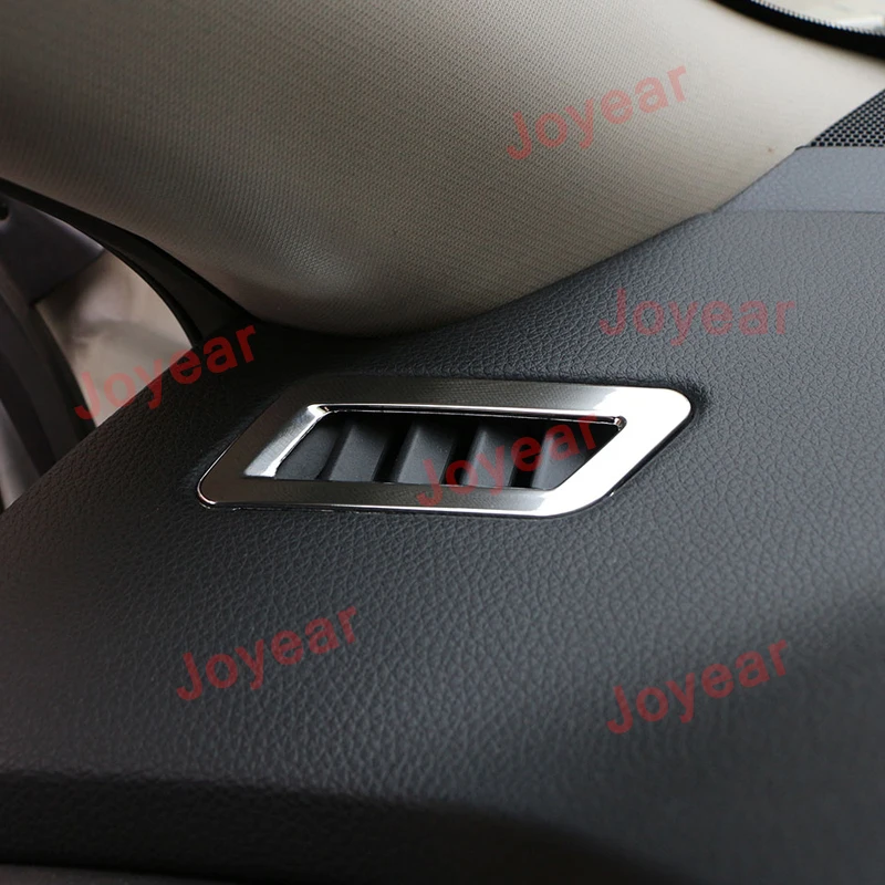

Car Air Conditioning Vent Outlet Rear Row Anti- Kick Cover Trim Sticker For Nissan X-trail Xtrail T32 2014-2020 Accessories