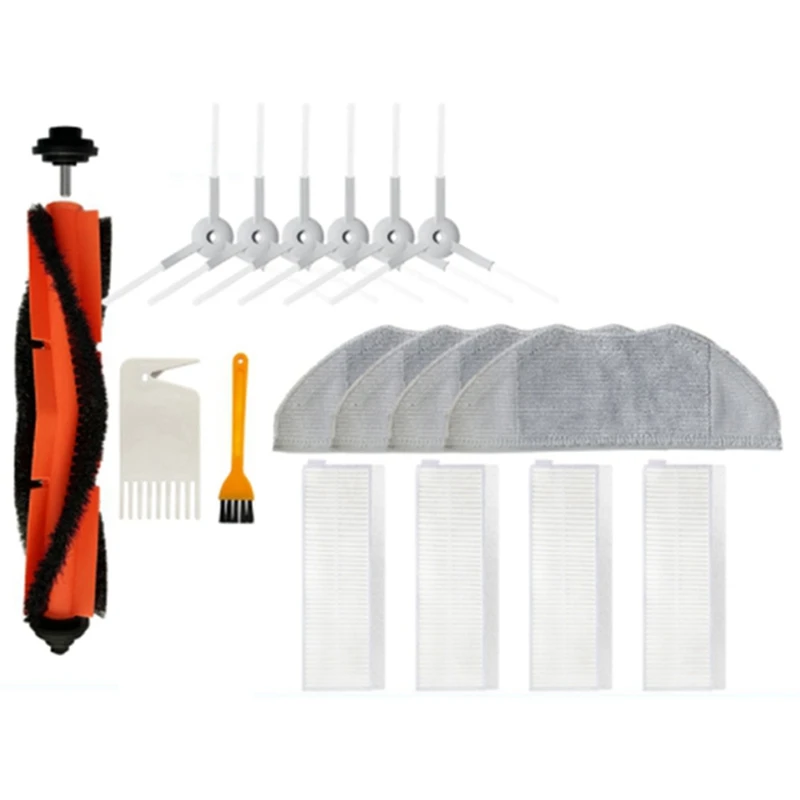 

2X Hepa Filter Main Side Brush Mop Rag Replacement For Xiaomi MJSTG1 Mijia G1 Mi Robot Vacuum Cleaner Parts Accessories