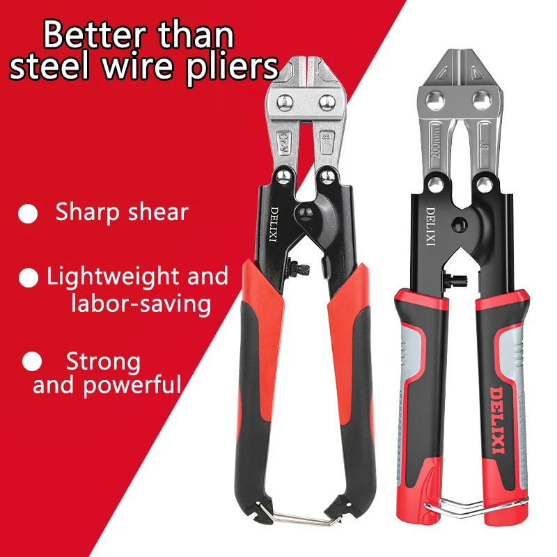 Hand Tools Cutting Wire Pliers Steel Bar Wire Shears Multi-functional Cutting Pliers Wire Breaker Scissors Labor-saving saving