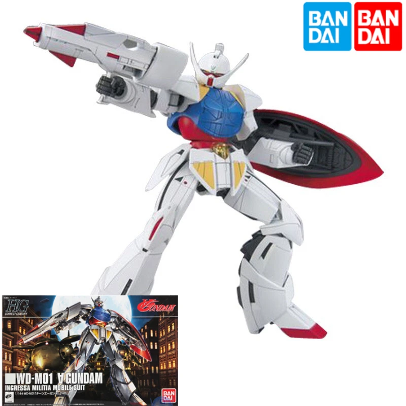 

Bandai Gundam 60401 HGCC HGUC 177 1/144 A-99 Turn A Inverted A Original Assembled Model Toys Collectible Gifts