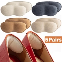 5pairs shoes insoles insert heels protector anti slip cushion pads comfort heel liners cushion pad invisible inserts insole