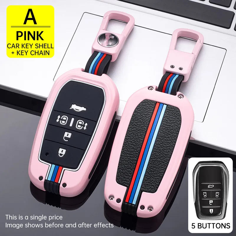 

Car key case for toyota rav4 2011 2012 2013 2014 2015 2016 2017 2018 2019 2020 Car Accessories for Girls