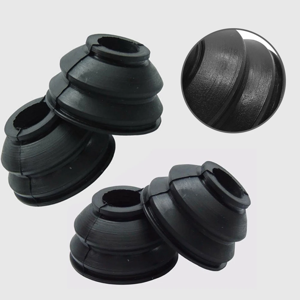 

4pcs Universal Rubber Tie Rod End Ball Joint Dust Boot Covers Track Rod End Set Kit Boot Gaiters High Quality