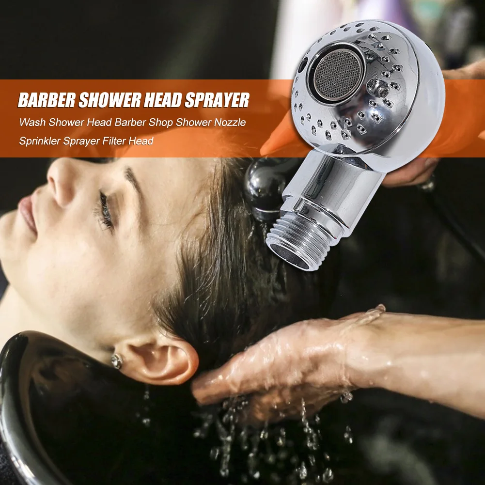 

Barber Salon Shower Nozzle SPA High Pressure Hairdressing Shower Head Hair Washing Clean Spray Water Saving Shower Nozzle Filter