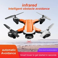 s5 4k hd drone with dual camera wifi fpv smart drone obstacle avoidance professional quadcopter toy for kids
