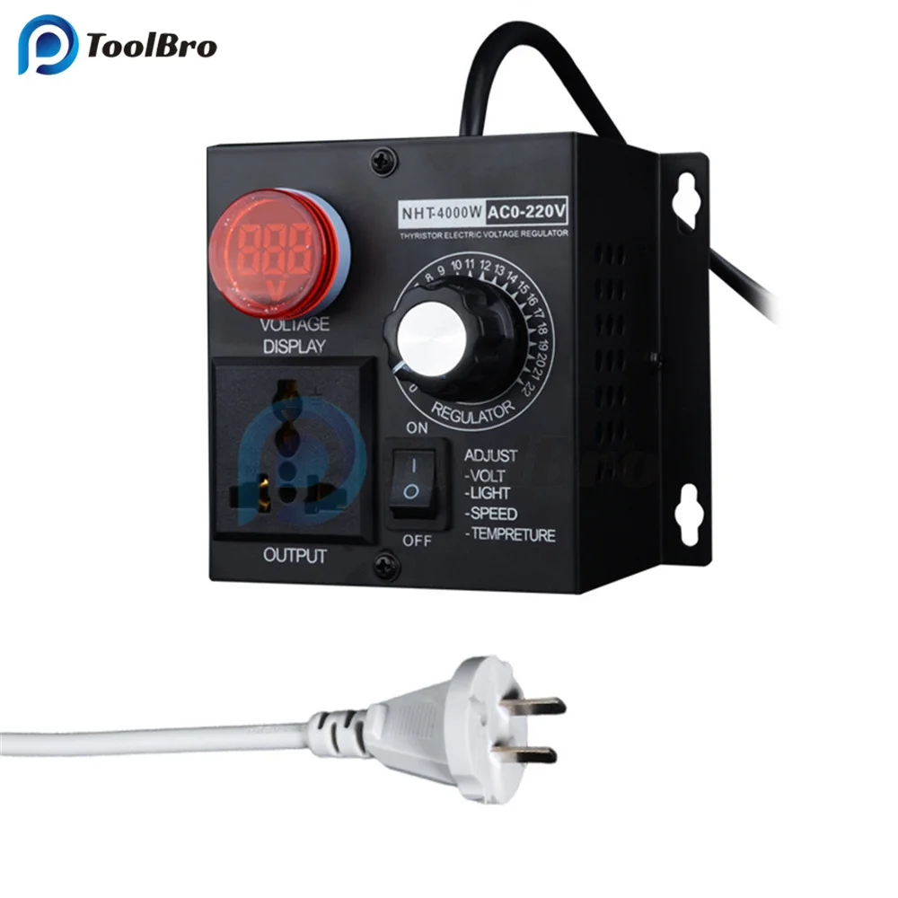 

Портативный регулятор напряжения iToolBro 4000 Вт