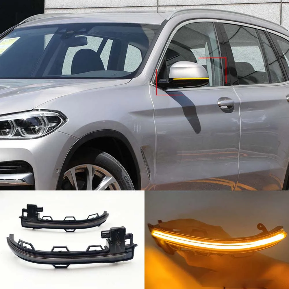 

LED Rear View Mirror Turn Signal Light for BMW X3 G01 G02 G05 X6 X7 2018 2019 2020