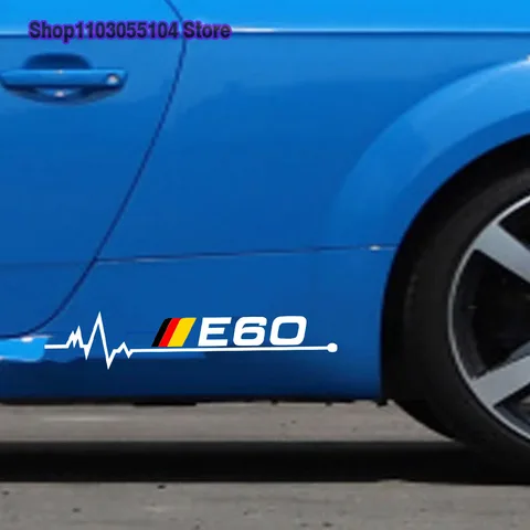 Наклейка на кузов автомобиля для bmw E30 E34 E36 E39 E46 E60 E87 E90, 2 шт., автомобильные аксессуары