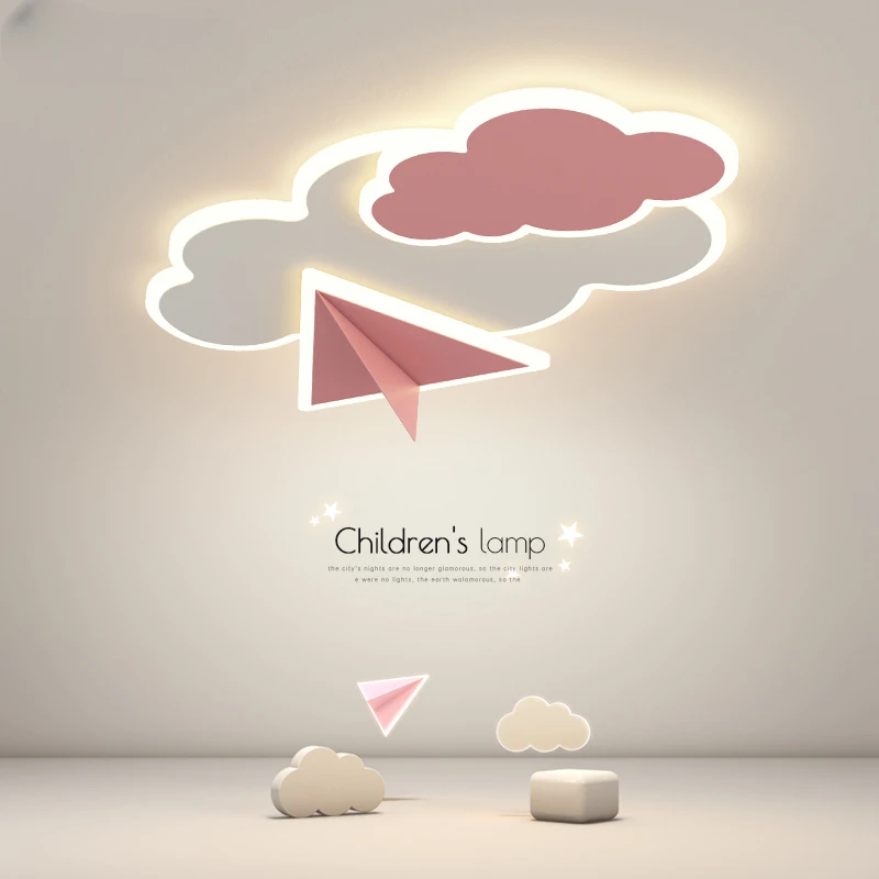 

Подвесные светильники в форме облака, самолета, с регулируемой яркостью