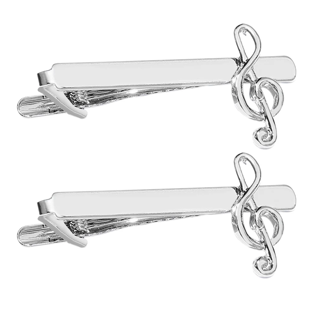 

2 Pcs Vintage Tie Pin Tie Clasp Neckties Men Tie Clasp Clip Tie Cufflinks Men Tie Clips Suit Shirt Cufflink