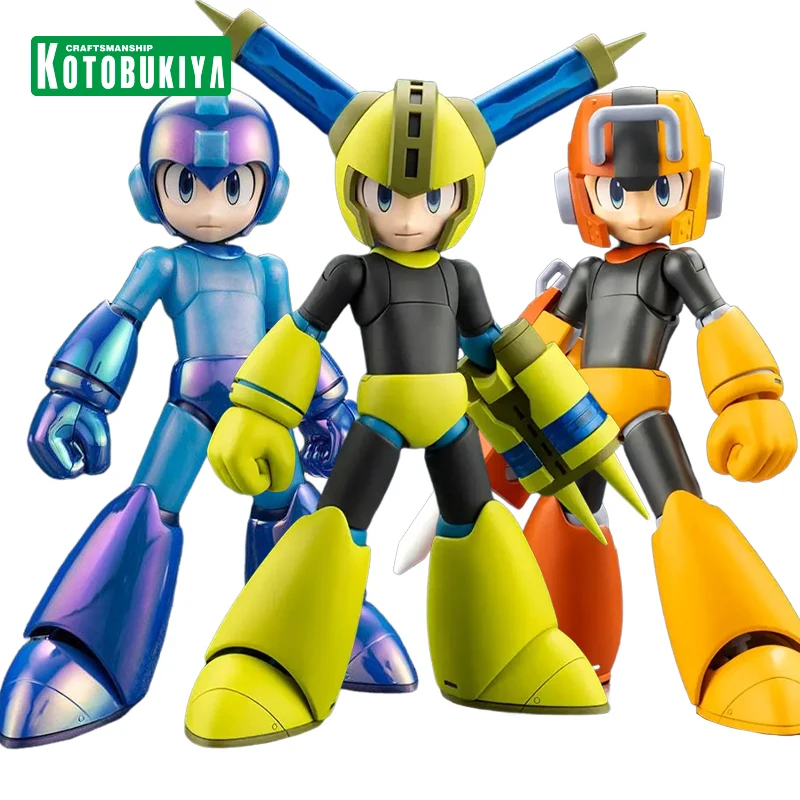 Подлинная оригинальная Kotobukiya ROCKMAN Scramble Thunder Pile Drive Premium Charge Shot аниме фигурка