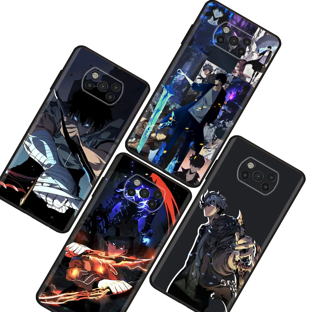 

Shockroof Protective Back Case For Xiaomi Mi Poco X3 NFC X4 Pro M3 M4 F4 C40 F1 F3 GT M5 C51 Phone Cover Anime I Upgraded Alone