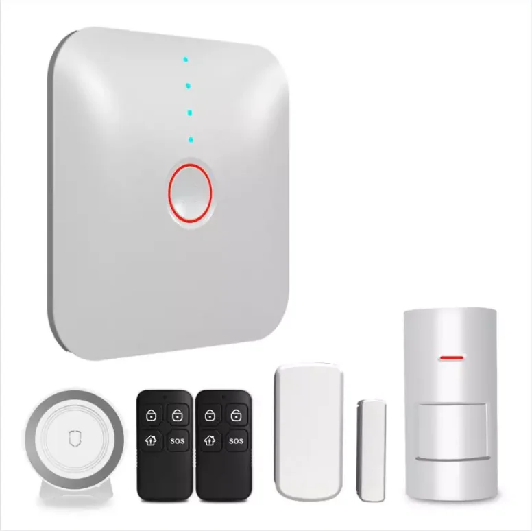 WIFI 4G Smart Life Security Alarm Platform Emergency SOS Alert Alarm System enlarge