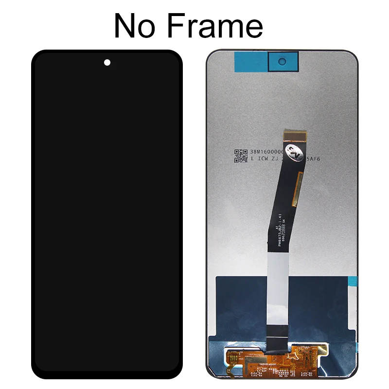 6 67-дюймовый Емкостный Сенсорный Экран Для Xiaomi Redmi Note 9 Pro M2003J6A1G Оригинальный