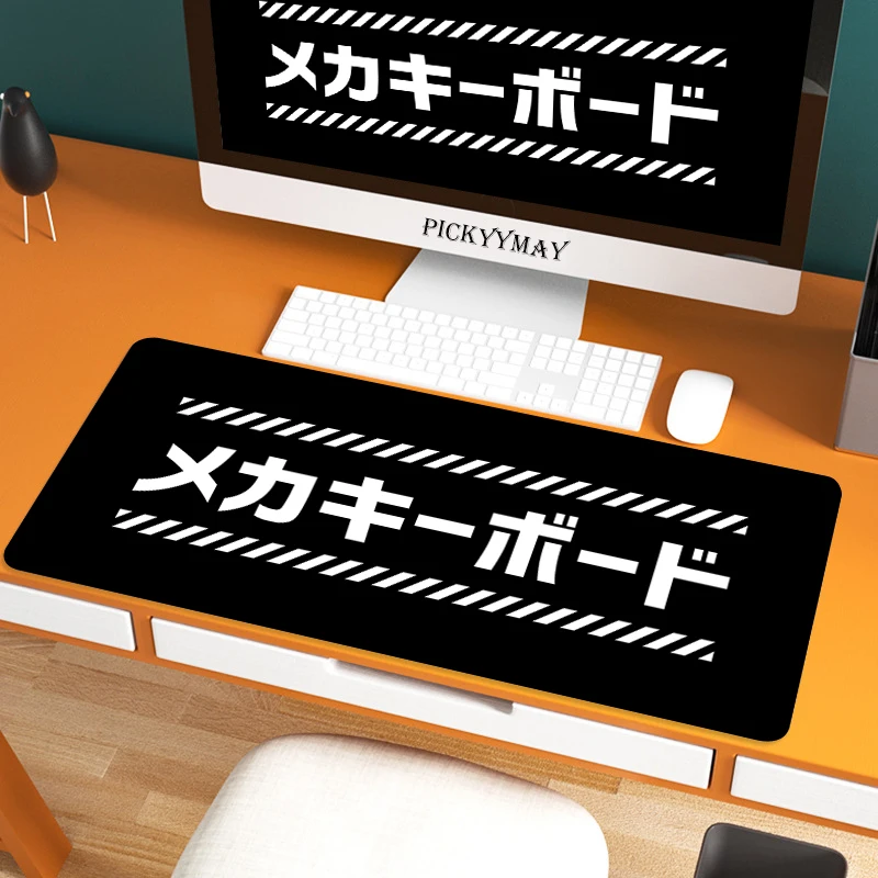 

Gaming Mouse Pad New Black and White Large Mousepad Gamer Accessories XXL Anti-slip Natural Rubber PC Computer Keyboard Desk Mat